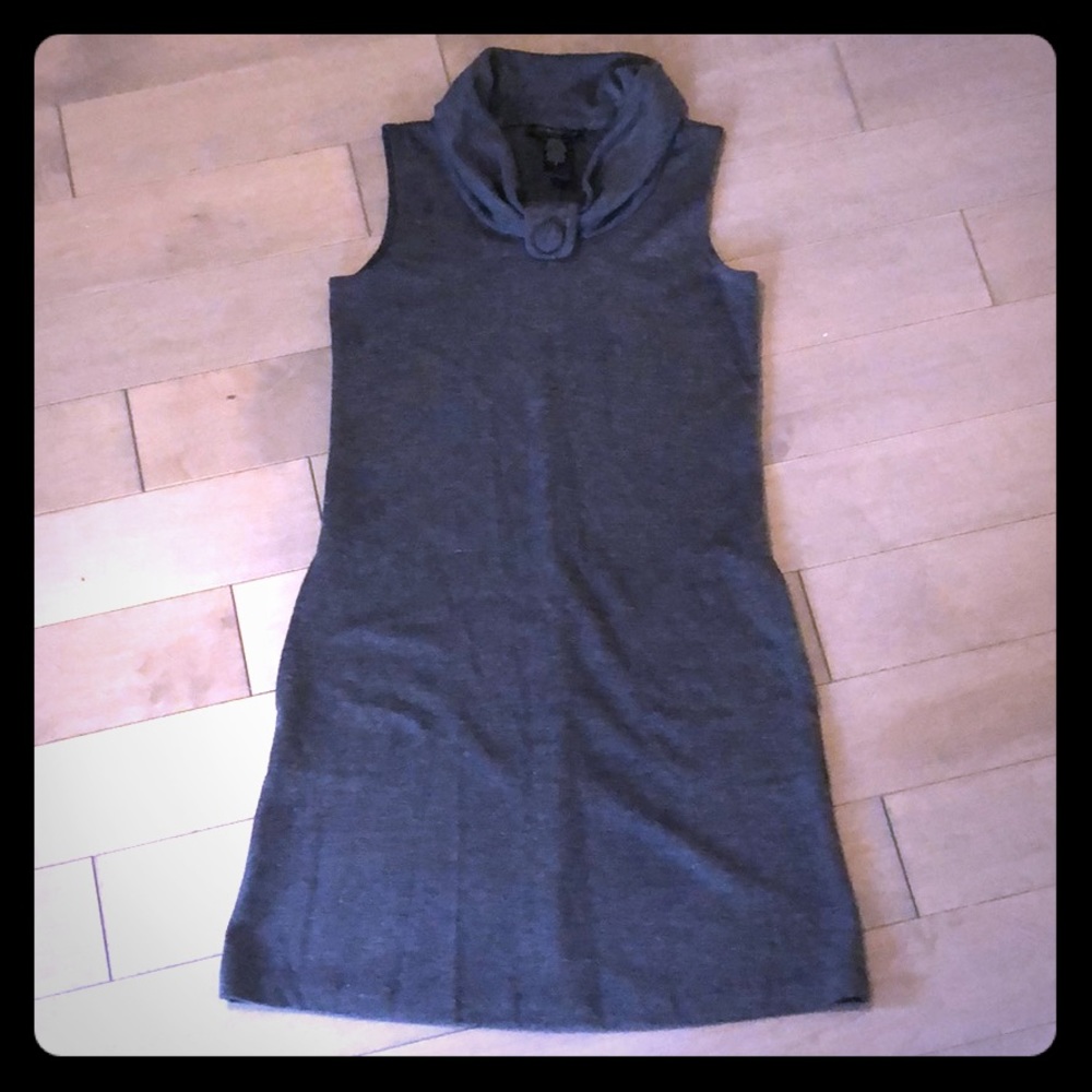 NWOT gray mini dress with pockets